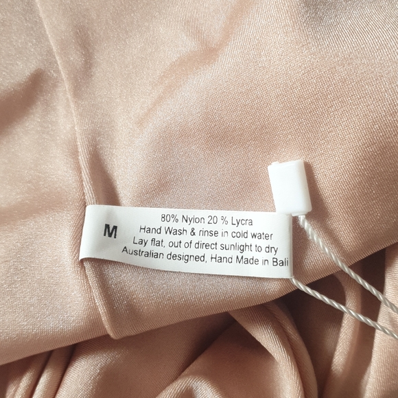 Pale pink halter one piece from TJ swim - Picture 4 of 6